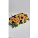 Compoziție Florală pentru Monumente Funerare cu Prindere Sigură și Durabilă