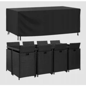   Husă de Protecție Impermeabilă pentru Mobilier de Grădină - UV și Vânt Resistent
