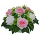Aranjament Floral Artificial pentru Mormânt în Culori Luminoase