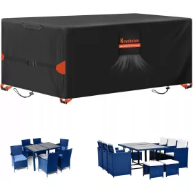   Husa de Protecție pentru Mobilier de Grădină Rezistentă la Apă și UV, 160x100 cm