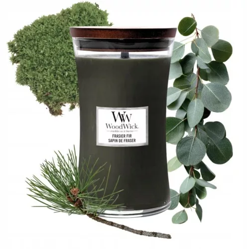 Lumânare parfumată WoodWick Frasier Fir 609,5 g