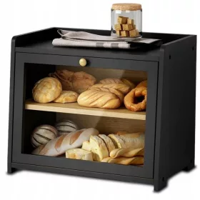 Tobomi pâine neagră cu bambus, 40 × 25 × 35,5 cm