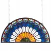 Vitraliu semicircular Vevor NC-SG01 91,3 × 46,5 cm