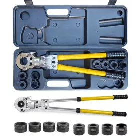   Clește de sertizare manual Eurokomp E6288 cu 8 inserții TH/U și carcasă