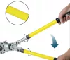 Clește de sertizare manual Eurokomp E6288 cu 8 inserții TH/U și carcasă