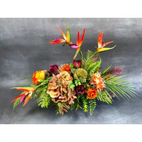   Compoziție Florală pentru Morminte – Eleganță și Durabilitate