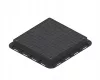 Capac de inspecție pătrat VODALAND 35487-20, PP negru, 700 × 700 mm, A15