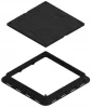 Capac de inspecție pătrat VODALAND 35487-20, PP negru, 700 × 700 mm, A15
