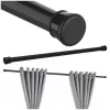 Tija de duș extensibilă Gold Start neagră 160–300 cm