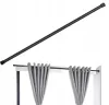 Tija de duș extensibilă Gold Start neagră 160–300 cm