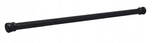 Tija de duș extensibilă Gold Start neagră 160–300 cm