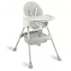  Scaun înalt pliabil pentru copii MILO cu tavă RICOKIDS