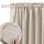 Perdea opacă de culoare bej deschis ROOM99 Laurel 180 × 280 cm