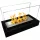 Bio-șemineu Home 2 kW, mobil, negru, 36x18x22 cm | Ardere curată, fără coș de fum