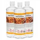 Biocombustibil parfumat 3 L cu notă de scorțișoară pentru bio-șemineu – bioetanol ecologic, flacără galben-portocalie, ardere curată fără fum sau cenușă, ideal pentru bio-șeminee suspendate, de sine stătătoare și încorporate