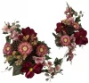 Compoziție florală funerară K/01 cu ghiveci și buchet