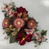Compoziție florală funerară K/01 cu ghiveci și buchet