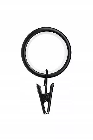 Galerie dublă din metal 220 cm negru mat