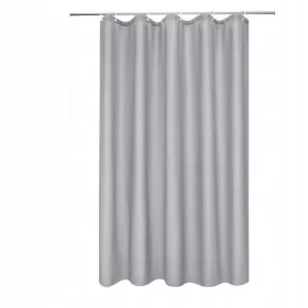 Perdeau de duș gri 100 × 200 cm B0CYC4K7L2