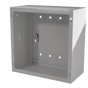   Dulap gaz gri Instal-home 500 × 500 × 250 mm cu perete din spate detașabil