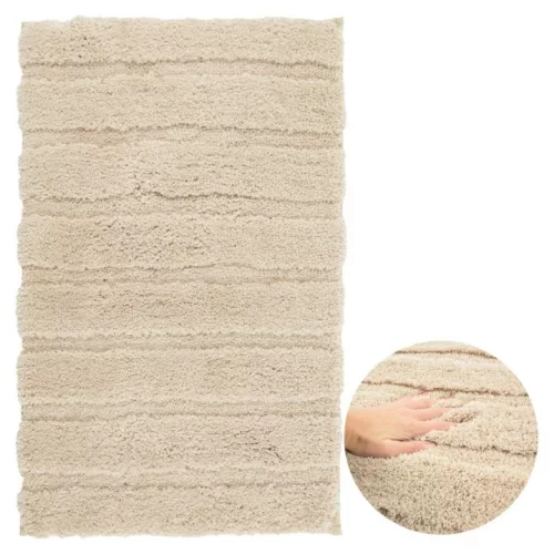 Covoraș de baie e-floor Henry 60 × 90 cm bej