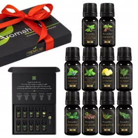   Set de uleiuri parfumate Aromaholic 10 × 10 ml arome de plante