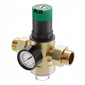   Reductor de presiune cu membrană UST-M REDUST34 3/4″ cu filtru și manometru