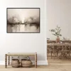 Pictură boho Wallarena într-un cadru negru 120 × 80 cm