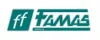 Furtun metalic pentru gaz Famas FPG 2,5 m, G 1/2″ × G 1/2″