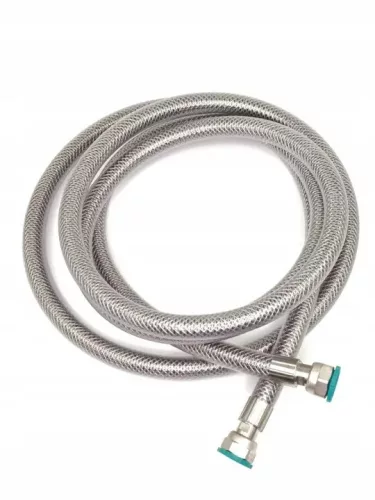 Furtun metalic pentru gaz Famas FPG 2,5 m, G 1/2″ × G 1/2″