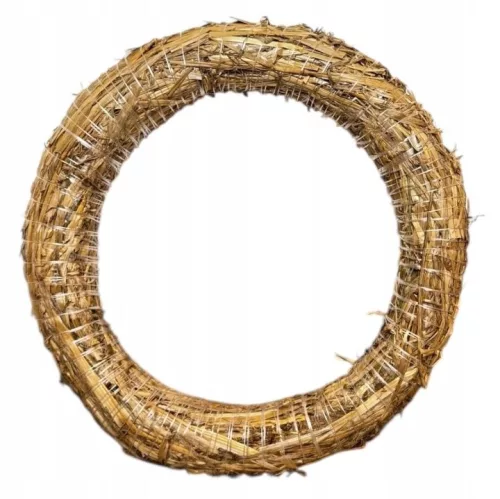 Bază de paie pentru coroană, 40 cm, 10 bucăți
