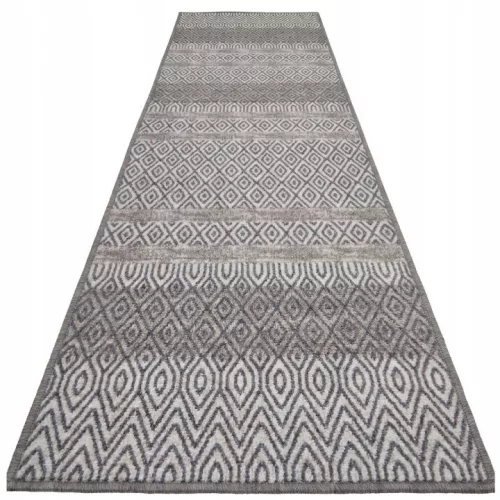 Covor antiderapant gri-bej e-floor EF0439 80 × 300 cm