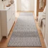 Covor antiderapant gri-bej e-floor EF0439 80 × 300 cm