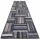 Covor rulou geometric e-floor EF0454 80 × 250 cm