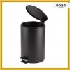 BORG Hygiene 003045 Coș negru cu pedală 12 l
