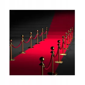   Acoperire de podea roșie pentru evenimente DNWO Event Premium 1,5 × 5 m
