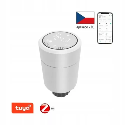 Cap termostatic inteligent Immax NEO Smart 07732L, Zigbee