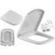 Scaun WC Mareani pentru Cersanit Carina, duroplast 43 × 35 cm