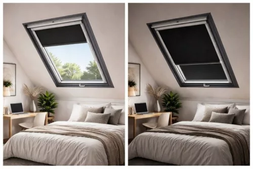 Jaluzea de acoperiș opacă pentru fereastra FAKRO 78 × 118 cm