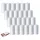 Set de 24 lumânări cilindrice albe Bispol 10 cm