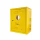 Dulap de gaz galben SG-W 400 × 500 × 250 mm cu fereastra de inspecție, RAL 1023