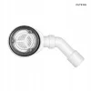 Cadă de duș cu sifon Oltens Pite Turbo 08004000, 90 mm, fără capac