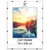 Set de 3 rame antirame 70 × 100 cm cu plexiglas și placă HDF