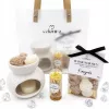 Set cadou cu lampa aromată și ceară de soia 75 g Kaszmir