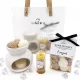 Set cadou cu lampa aromată și ceară de soia 75 g Kaszmir