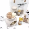Set cadou cu lampa aromată și ceară de soia 75 g Kaszmir