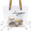 Set cadou cu lampa aromată și ceară de soia 75 g Kaszmir