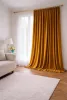 Perdea catifea Velvet 155 cm aurie la comandă