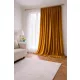 Perdea catifea Velvet 155 cm aurie la comandă