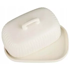 Ib Laursen Mynte Butter Cream untieră, ceramică cremă